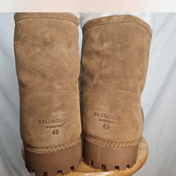 Balenciaga Alaska Low Boot Suede - Rich Brown